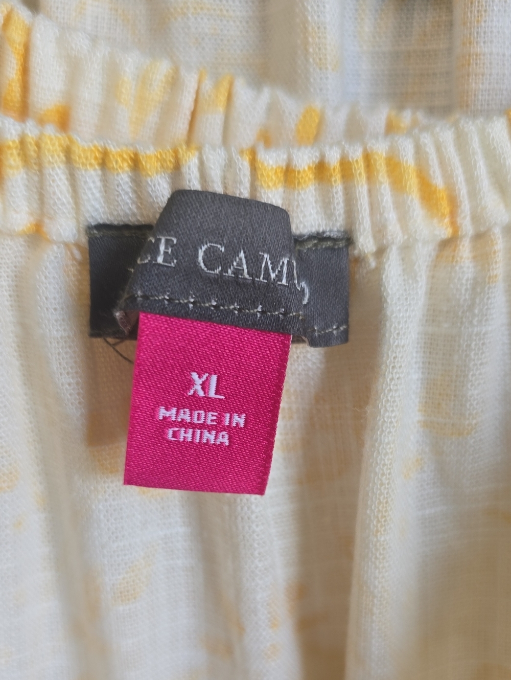 NWT Vince Camuto Printed Linen Blend Off Shoulder Top. Small And XL - Picture 8 of 11